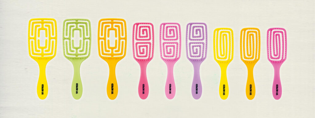 Color Us Brush erineva lõhnaga harjad